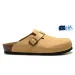 2026 Designer Clogs Women Men Sandals Slippers Mules Cork Flat Soft Fluffy Fashion Suede Taupe Summer Leather Black Blue_vogvips.com