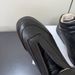 Black Fashionable Men's Flat High Top Made Of Genuine Leather Material, Black/White Street Style Casual Shoes_vogvips.com