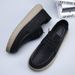 New Releases In December 2025 Autumn Winter New Men's Breathable Trendy Versatile British Style Casual Leather Shoes Men Thick Sole Retro Loafers_vogvips.com