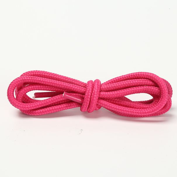 Shoe Accessories 4mm colorful polyester shoelaces suitable for coconut flying woven shoes, sneakers, hiking shoes, sneakers, hat ropes, trousers ropes_vogvips.com