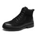 European Warm Series Men's Trendy Fashion Martin Autumn Winter New Fleece-Lined Short Outdoor Snow Boots_vogvips.com