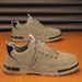 Spring Men's Shoes, Breathable, Non-Slip, Wear-Resistant Work Shoes, Trendy And Versatile Sports Casual Sneakers, Custom_vogvips.com