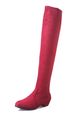Plus Size Winter New High Tube Extra Over-the-Knee Flat Women Spring Autumn Long Boots_vogvips.com
