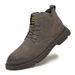 Men's Casual Men's Leather Boots Front Breathable Martin Boots Low Heel Tooling Boots Non-slip Bottom_vogvips.com