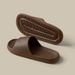 Home Slippers For Summer Mocha Couple Bathroom Odor-Resistant Sandals Men Melad Color Series Grape Granules_vogvips.com