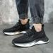 Casual Breathable Mesh Sports New Soft Bottom Anti-slip Shock Absorption Mens Lightweight Running Shoes Fashion Hundred_vogvips.com