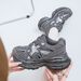 KAAL* Home 2026 Spring New Thick-Soled Height-Increasing Retro Dad Casual Sneakers Women's Shoes_vogvips.com