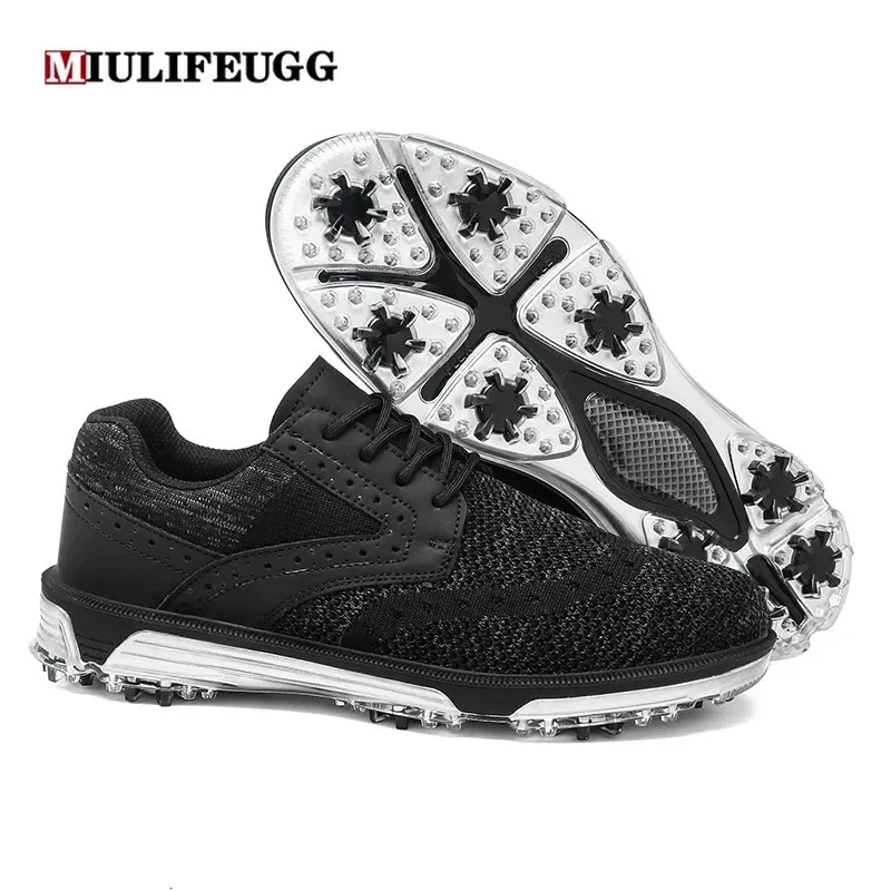 Wear Training Men Outdoor Shoes Walking Supplies Sneakers Anti Slip Athletic Golf Footwear Trainers Caddie Shoe 40-47_vogvips.com