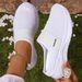 Women's Summer Indoor Casual Breathable Mesh Slip On Shoes Soft Sole Comfortable Easy To Wear_vogvips.com