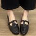 2026 Spring/Summer New French Style Leather Round-Toe Chunky Heel Mary Jane For Women, Casual Soft Sole Slimming_vogvips.com