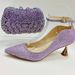 Women's Shoes Fashionable Bow Adorned Bridal And Bridesmaid Shoes, Spring/Summer New Style, Hollow Single Strap Stiletto Heels For Women._vogvips.com