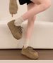 High-heel Cute Oversized Loafers For Petite Women, Enhancing Height, Slimming Effect, Anti-slip, And Casual Style. They Are From The Brand BURKIN._vogvips.com