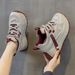 Thick-soled Petite Women, 2026 Spring Women's Shoes, Popular Trendy Casual Fashion Versatile Dad Shoes For Women_vogvips.com