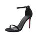 Women's Single-strap Sandals, Summer 2026 New Model, Comfortable For The Feet, French Style, Sexy And Stunning Black_vogvips.com