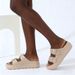 Men's High-End Thick-Soled Slippers, Women's New Summer Style Outdoor Sandals With Double Straps, Non-Slip, Breathable, Soft-Soled Beach Shoes_vogvips.com