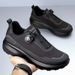 2025 New Outdoor Spring Summer Thick Sole Rotating Button Sneakers Men's Hiking Dad Casual Shoes_vogvips.com