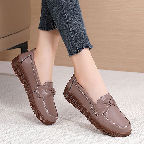 Spring Single Foreign Style Soft Sole Mother Women Fashion Casual High Grade S Shoes_vogvips.com