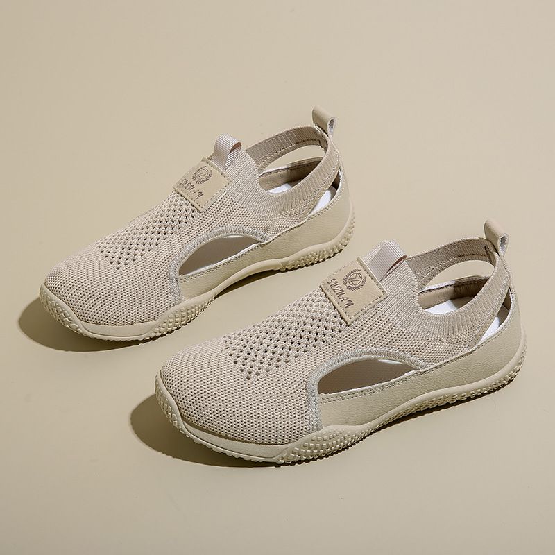 2025 White Sneakers For Women Summer New Korean Style Ins Female Student Casual Hollow Versatile Women's Shoes_vogvips.com