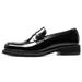 Euro Step 【Cowhide Lining】High-Quality Korean Style Loafers Business Casual Leather Elegant Big-Toe Men's Shoes_vogvips.com