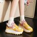 Fashion Niche Design Shallow Mouth Single Shoes Women 2024 Summer New Casual Sports Flat Women's Shoes_vogvips.com