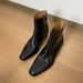 Pointed Toe Women Ankle Boots Fashion Thick Heel Slimming Short Booties Autumn Winter Soft Leather Female Shoes_vogvips.com