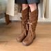 2025 Wasteland Chunky Heel Wrap Strap Pile Western Cowboy Over-the-Knee Melad Boots_vogvips.com