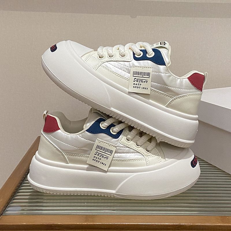 Little White Shoes Female And Female Students Leisure Sports Versatile Board Shoes Street Shooting_vogvips.com