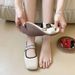 The 2025 New Spring Weaving Mary Jane Bean Shoe Single Shoe For Women_vogvips.com