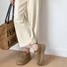 Cameido Velvet Crust Cake Thick-Soled Loafers For Women In The Autumn Of 2025, Belt Buckle, Tassel, Velcro All-Inclusive Boken Shoes_vogvips.com