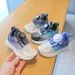 Boys' Casual Shoes With Rotating Buttons Girls' Running Shoes Soft Soled Baby Net Shoes_vogvips.com