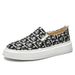 Men's Low-top Foot-fitting One-pedal Casual Board Shoes Round Head Breathable Non-slip Thick-soled Loafers_vogvips.com