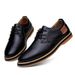 Men Oxfords Genuine Leather Dress Brogue Lace Up Italian Mens Casual Shoes Luxury Brand Moccasins Loafers Plus Size_vogvips.com