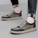 Casual Board Shoes Men's White Shoes Driving Shoes Soft-soled Sneakers_vogvips.com