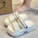 Women's Sandals 2025 Summer New Trendy Internet Celebrity Hot Thick-Soled Height-Increasing Beach High-Value Slippers_vogvips.com