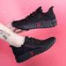 Cross-Border New Fashion Versatile Casual Women's Cloth Flat Shoes Trendy Sneakers Women Wholesale_vogvips.com