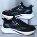 2024 Autumn New Waterproof Running Men's Leather Ultra-Light Sports Student Trendy Shoes Cross-Border_vogvips.com