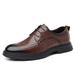 Men's Low-Top Leather Business Casual Wedding Shoes British Style Comfortable Oxford Dress Shoes_vogvips.com