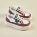 Little White Shoes Female Students Thick-soled Heightening Shoes Mesh Breathable Casual Shoes_vogvips.com