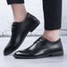 2025 Business Casual Groomsmen Wedding For Men Youth Men's Leather Shoes_vogvips.com