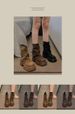 Martin Boots, Mid-calf Boots For Women, New British-style Ankle Boots For The Autumn Of 25_vogvips.com