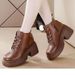 Thick-soled Women's 2026 Autumn/winter Versatile Short Boots And Fashionable Single Boots_vogvips.com