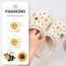 DIY Resin Shoe Charms – 4 Playful Styles (Sunflower, Bumblebee & More) – Lightweight & Waterproof Clog Accessories_vogvips.com