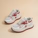 New Breathable Sports And Leisure Women's Shoes Network Fashion Sports Shoes Versatile White Shoes_vogvips.com