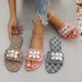 Fashion Plus Size 36 43 Printed Design Flat 2026 Summer New Style Womens Elegant Stylish Beach With Diamonds Cool_vogvips.com