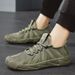 Men's Trendy Work Shoes Breathable Mesh Flyknit Sports 2025 New Summer Style_vogvips.com