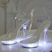 Women's Shoes 1099-F 34-43 Sexy Super High Heels Luminous Stiletto Platform Sandals Transparent Model Crystal Shoes Wedding Shoes_vogvips.com