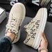 2026 Spring New Canvas Shoes For Teenagers, Classic Color Matching, Versatile Casual Men's Shoes, Retro And Fresh_vogvips.com