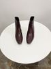 French 25.Retro Style With Fleece, Slimming, Chunky Ankle Boots For Women_vogvips.com