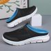 Loafer Slippers Fashion Breathable Home Male Thick Bottom Slides Walking Shoes For Men Plus Size 47 Sneakers_vogvips.com