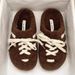 Shoes Women's Thick Soled Fluffy Slippers Soft Soled Non Slip Height Increasing Closed Toe Cotton Slippers Autumn Winter Style_vogvips.com